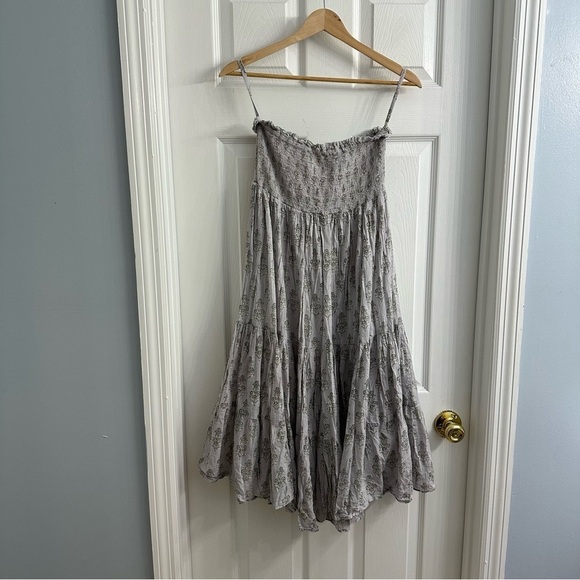 Olivia James Skirt Dress Izzy Floral Purple Summer Dainty Boho Size Medium - Picture 6 of 9